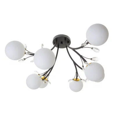 Люстра Brille BL-671S/8 G9 G/BK 