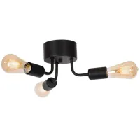 Люстра стельова лофт Е27 BK (BL-698С/3) Brille