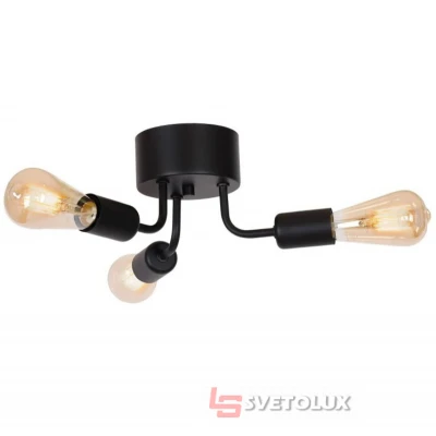 Люстра лофт потолочная Е27 BK (BL-698С/3) Brille