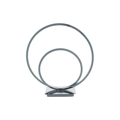Настольная лампа лед для кабинета для офиса хай-тек BL-553T/18W WW CH Brille Настольная лампа лед для кабинета для офиса хай-тек BL-553T/18W WW CH Brille