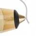 Настольная лампа декоративная белая и золотистая LK-699T/1 E27 WH+FG Brille