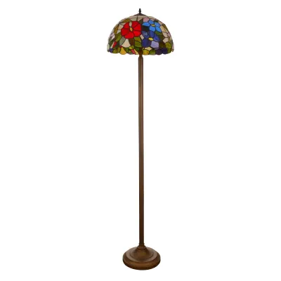 Торшер Тіффані на дві лампочки BR-657F/16-2 E27