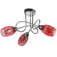 Люстра Brille LK-535C/3 E14 RED