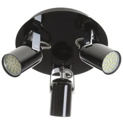 Спот Brille HTL-172/3 GU10 BK