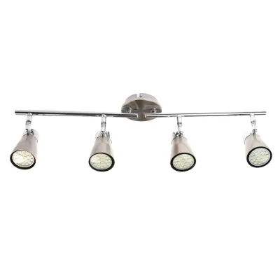 Спот Brille HTL-179/4 GU10 SN+CH Спот Brille HTL-179/4 GU10 SN+CH