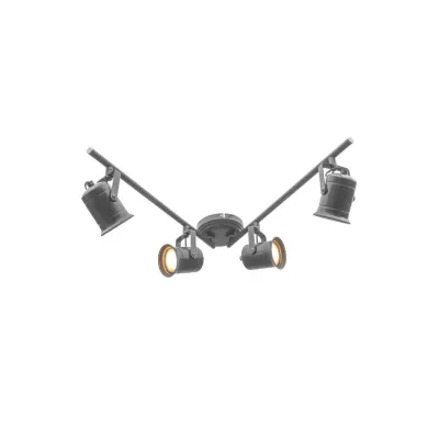 Светильник спот Brille HTL-191/4 GU10 BR