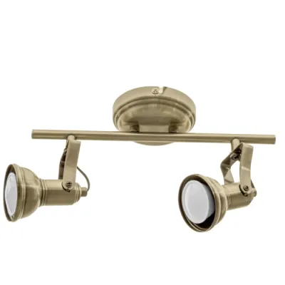 Светильник спот Brille HTL-196/2 GU10 AB