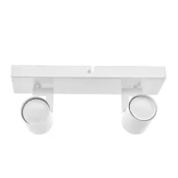 Светильник спот Brille HTL-197/2 GU10 WH