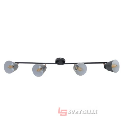 Люстра Brille HTL-208/4 E14 BK/Cooper