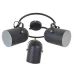 Люстра Brille HTL-209/3G E27 BK