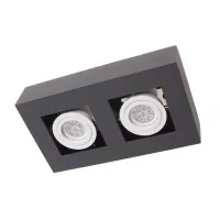 Подсветка тубус Brille AL-728/2 GU10 BK IP20