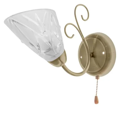 Бра Brille LK-628W/1 E14 AB Бра Brille LK-628W/1 E14 AB