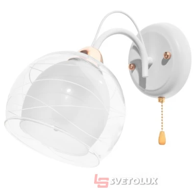 Бра Brille LK-629W/1 E27 WT+FG