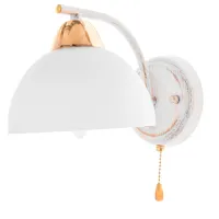 Бра Brille LK-636W/1 E14 WH+FG Бра Brille LK-636W/1 E14 WH+FG