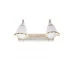 Бра Brille SW-325/2 E14 WH/G Бра Brille SW-325/2 E14 WH/G