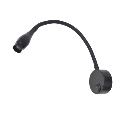 Підсвічування світлодіодна настінна накладна AL-534/3W WW COB BK Brille