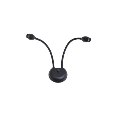 Подсветка с гибкими ножками AL-537/2*3W NW LED BK Brille Подсветка с гибкими ножками AL-537/2*3W NW LED BK Brille