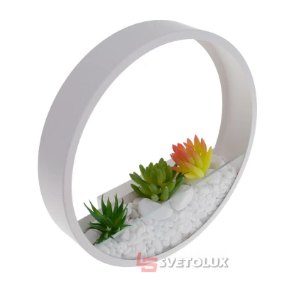 Подсветка настенная декоративная с растениями BL-994W/12W WH LED Brille