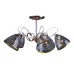 Люстра LK-728S/5 E27 WH+FG Brille