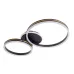 Светодиодная люстра Brille WBL-54C/2 53W BK/G