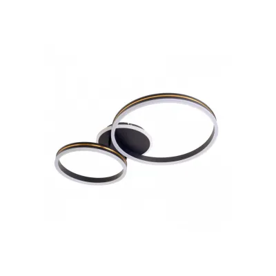 Светодиодная люстра Brille WBL-54C/2 53W BK/G