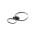 Светодиодная люстра Brille WBL-54C/2 53W BK/G