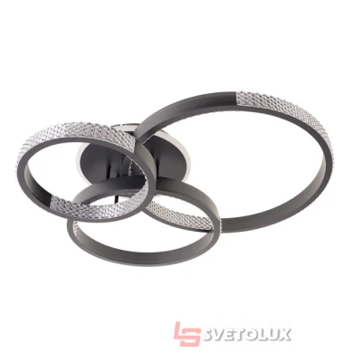 Светодиодная люстра Brille WBL-58C/3 87W WW+NW+CW BK