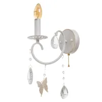 Бра Brille BCL-691W/1 E14 WH+G Бра Brille BCL-691W/1 E14 WH+G