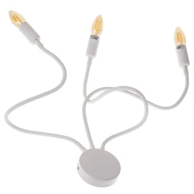 Бра на гибкой ножке Brille BL-423WQ/3 E14 WH