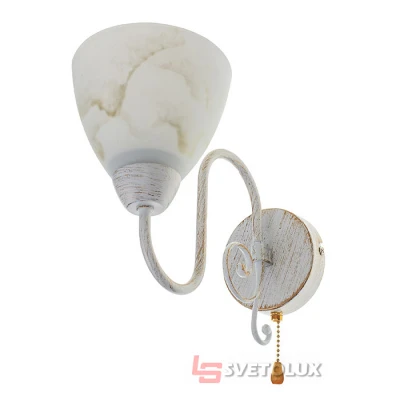 Бра Brille BKL-496W/1 E14 WH/G