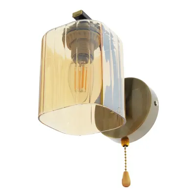 Бра Brille LK-654W/1 E27 AB/BK