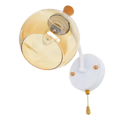 Бра Brille BL-586W/1 E27 WH BR