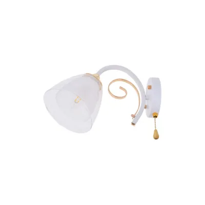 Бра Brille LK-663W/1 E27 WH FG Бра Brille LK-663W/1 E27 WH FG