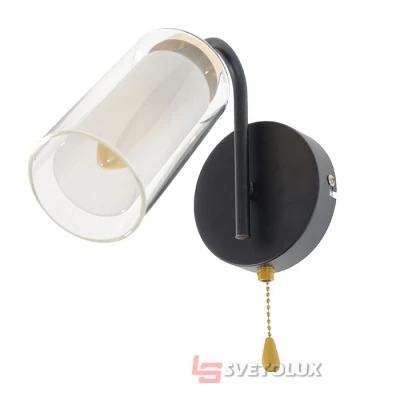 Бра Brille LK-672W/1 E14 BK/G