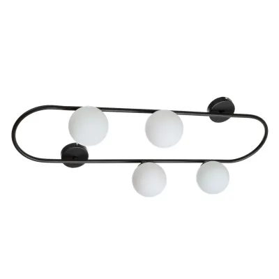 Светильник настенно-потолочный накладной BL-876C/4 G9 BK Brille