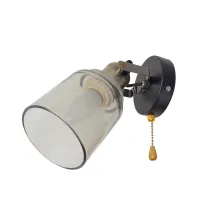 Бра настенное накладное лофт LK-687W/1 E27 AB/BK Brille