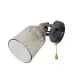 Бра настенное накладное лофт LK-687W/1 E27 AB/BK Brille