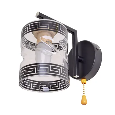 Бра настенное накладное классическое LK-688W/1 E27 BK Brille