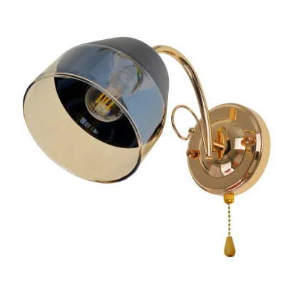 Бра настенное накладное классическое LK-689W/1 E27 G Brille