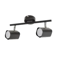 Светильник спот Brille HTL-213/2 GU10 BK