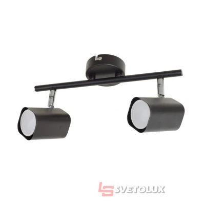 Светильник спот Brille HTL-213/2 GU10 BK