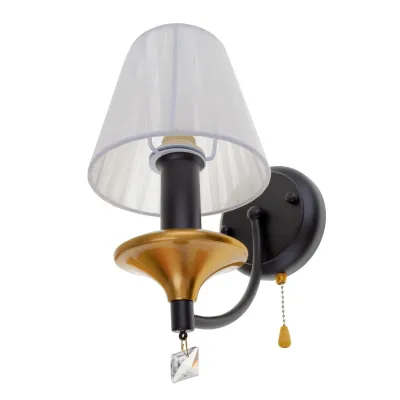 Бра BKL-722W/1 E14 BK+ANB