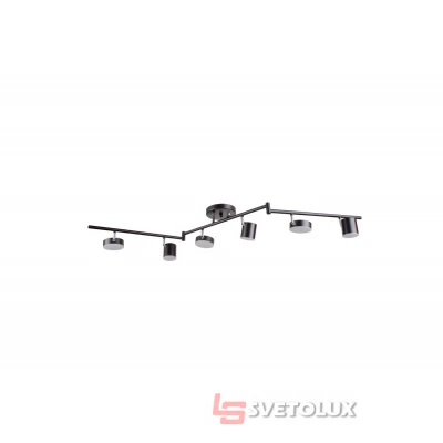 Светильник спот HTL-215/6 LED 42W WW+NW+CW BK Brille