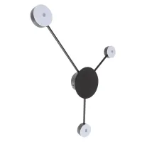 Светодиодное бра BL-733W/3 LED 9W WW BK Светодиодное бра BL-733W/3 LED 9W WW BK