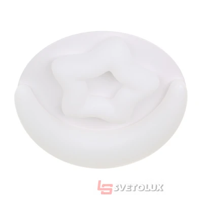 Светильник настенно-потолочный Brille KL-457C/60W*2 WH