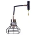 Бра з мотузяним вимикачем HTL-220W/1 BK+FG Brille