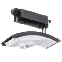 Прожектор трековый Brille LED-403/20W CW COB WH/BK