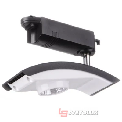 Прожектор трековий Brille LED-403/20W CW COB WH/BK