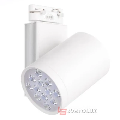 Прожектор трековый Brille LED-408/12W CW WH