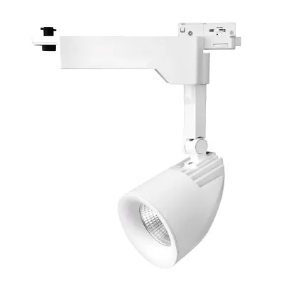 Світильник трековий поворотний LED 411/30W CW WH COB Brille